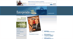 Desktop Screenshot of entreprendre.ca